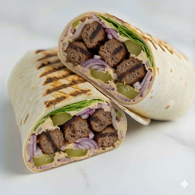 Impossible Kefta Kabob Wrap.
