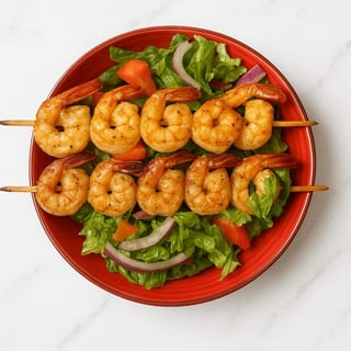 Grilled Shrimp Salad