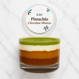 Pistachio Chocolate Mousse