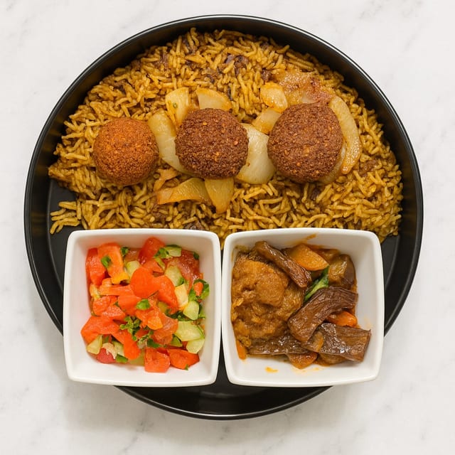Hearty Veggie Combo.