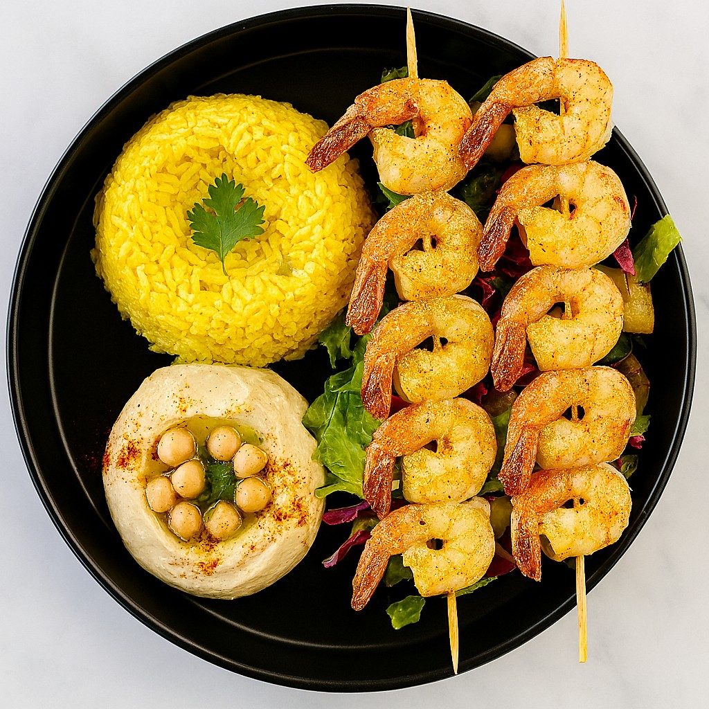 Grilled Shrimp Entree.