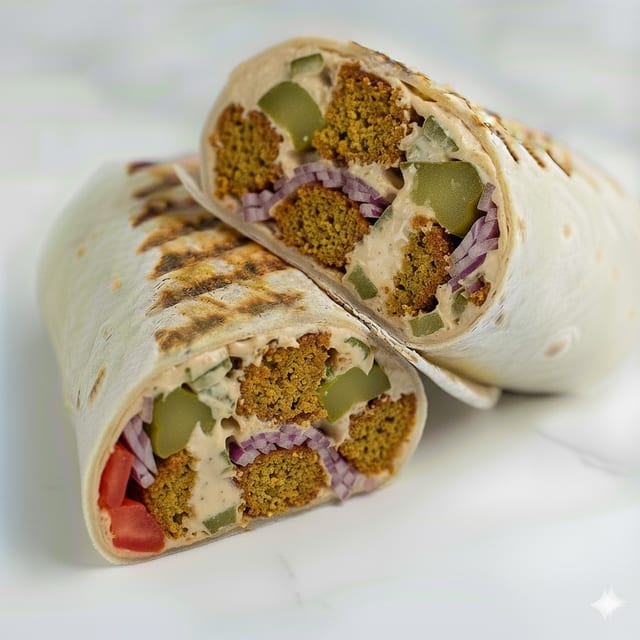 Falafel Wrap.