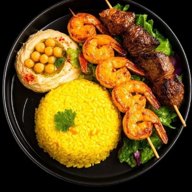 Mixed Grill Entree.