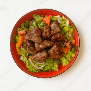 Steak Shish Kebab Salad
