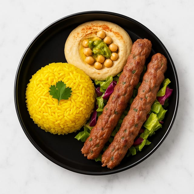 Kefta Kabob Entree.