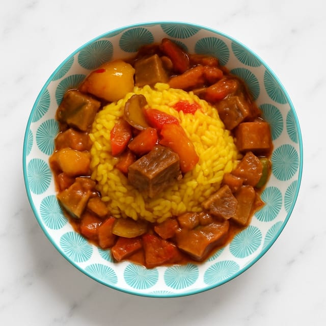 Vegetable Stew with Zad's Rice.