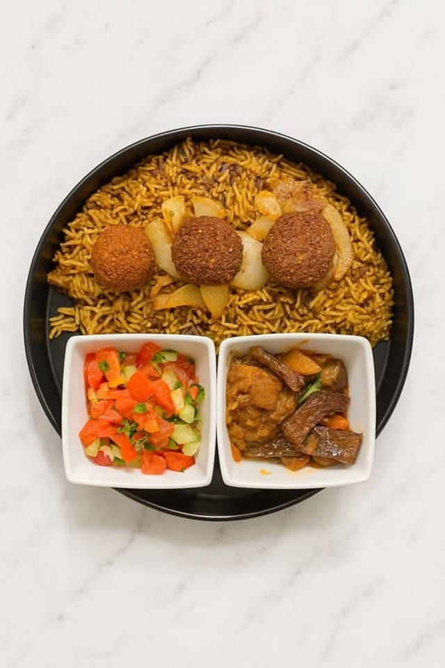 Hearty Veggie Combo.